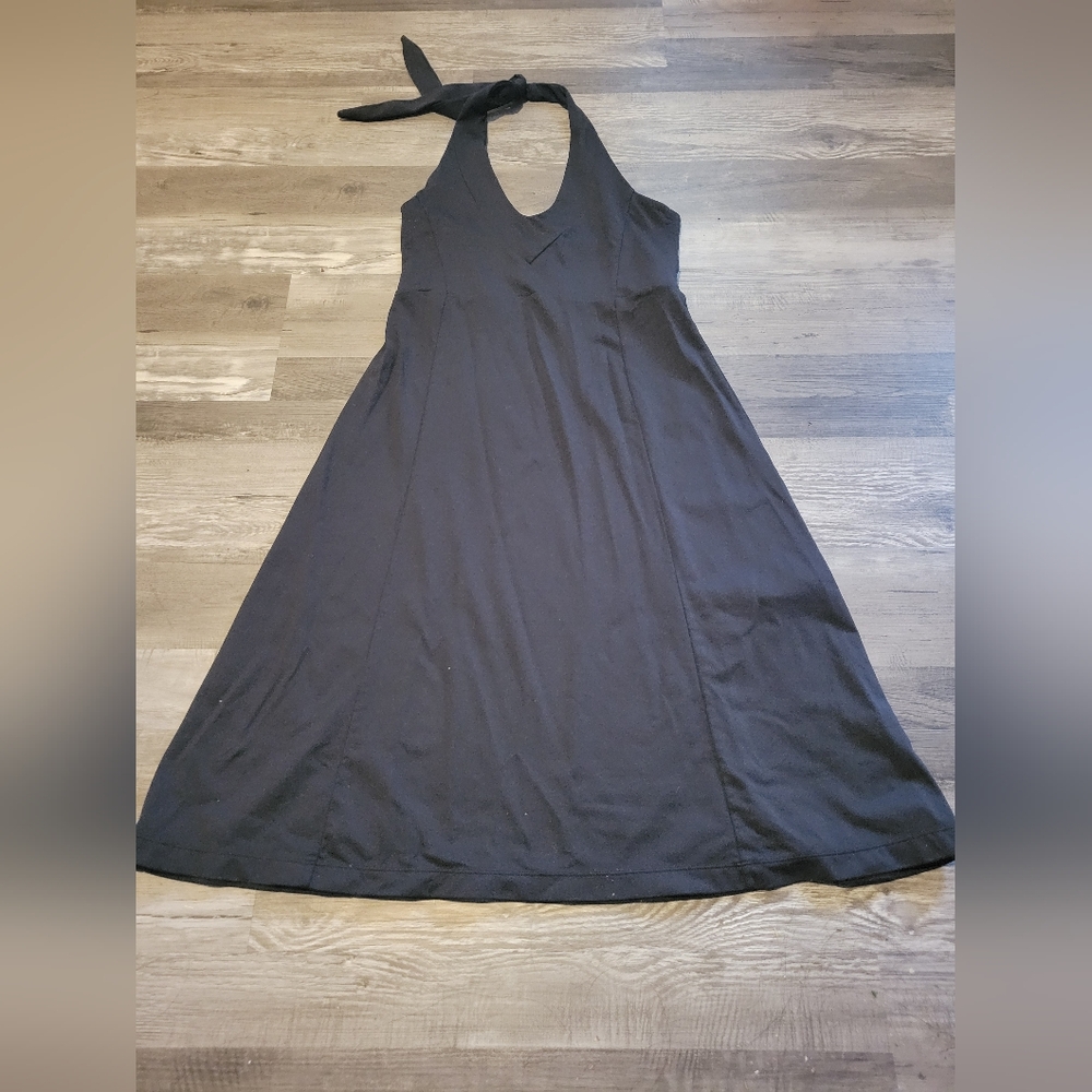 Patagonia Black Halter Dress Small